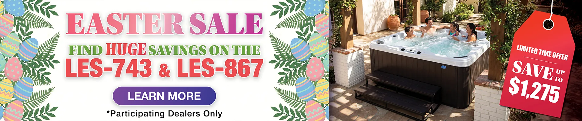 Calspas hot tub being used in a family setting - Naples