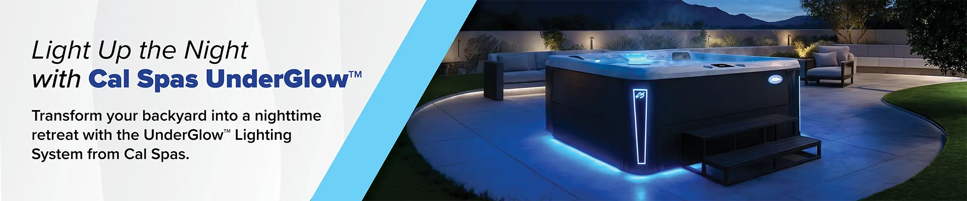 Calspas hot tub being used in a family setting - Naples